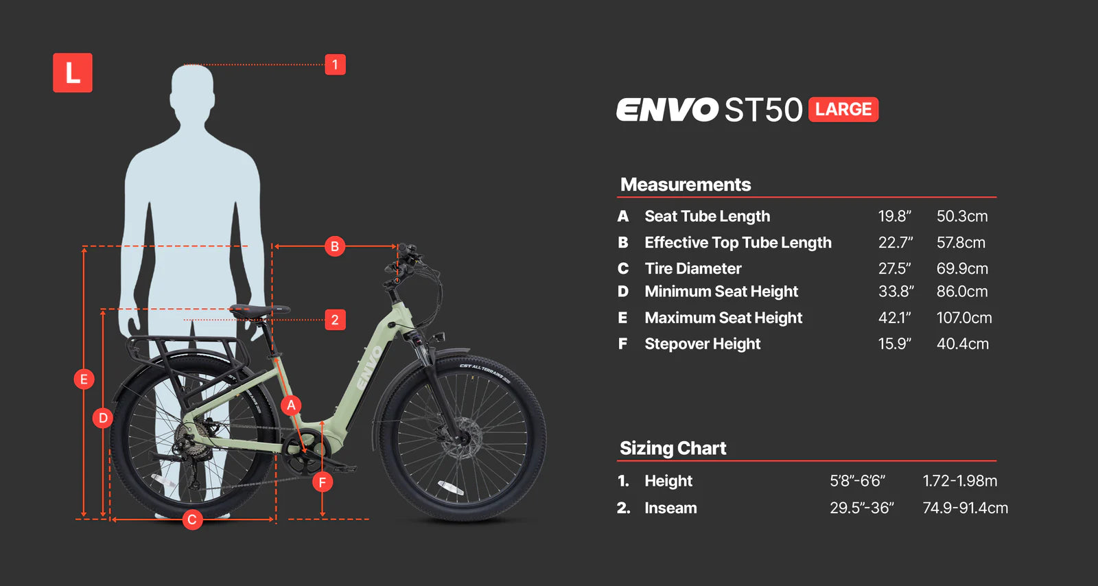 ENVO ST50 Electric Bike