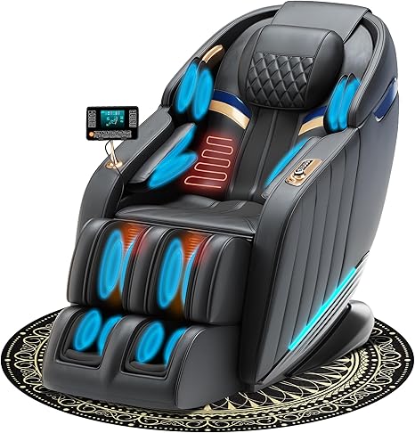 Luxury Poker Massage Chair with Adjustable Armrests