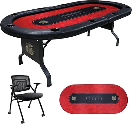 Poker Table with Built-In USB Charging Ports